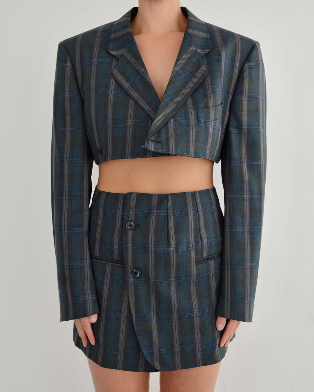 Blaset - Plaided Blue (L)