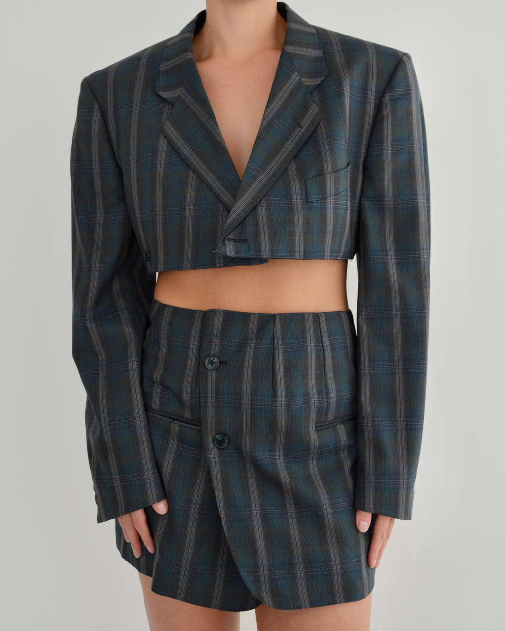 Blaset - Plaided Blue (L)