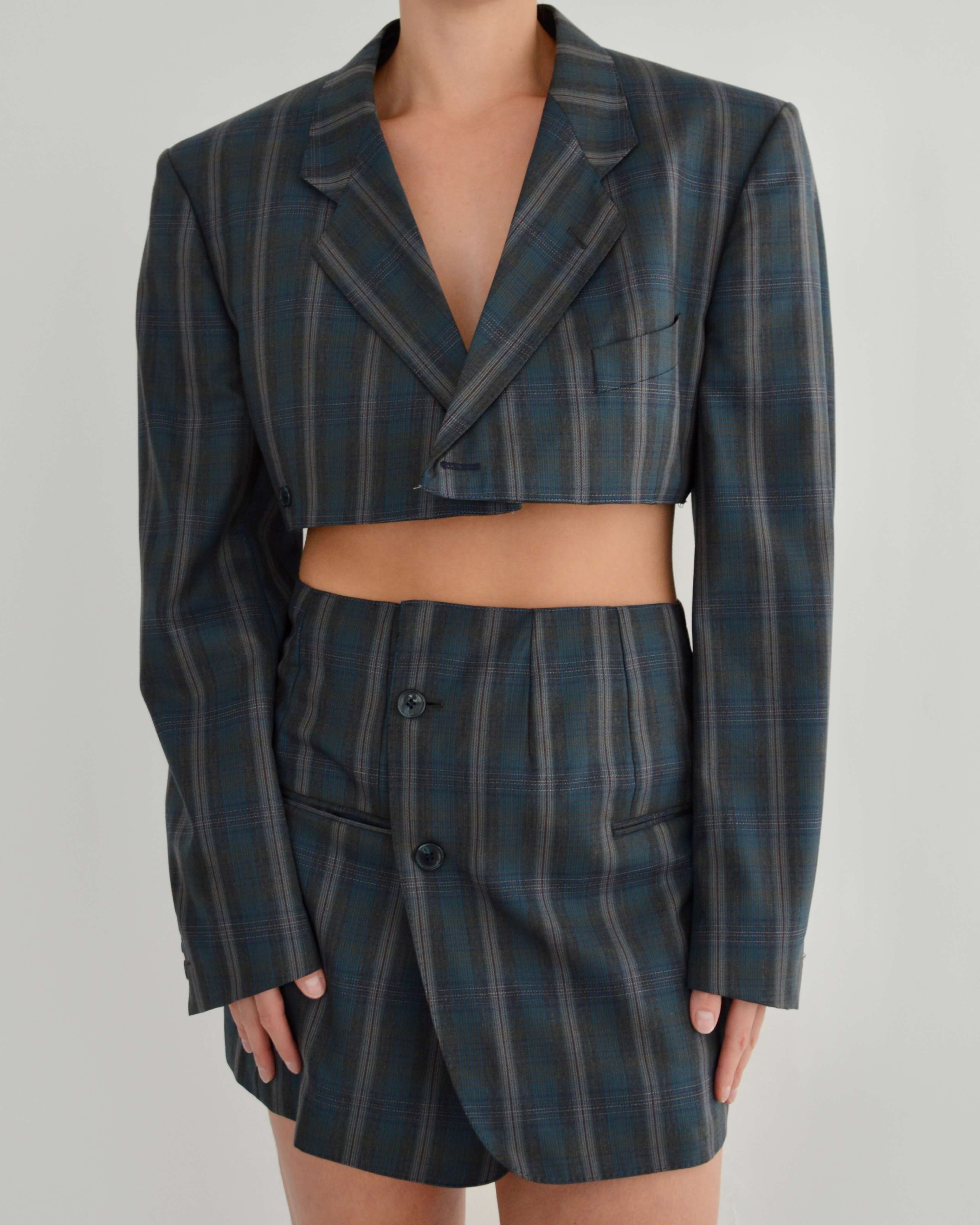 Blaset - Plaided Blue (L)