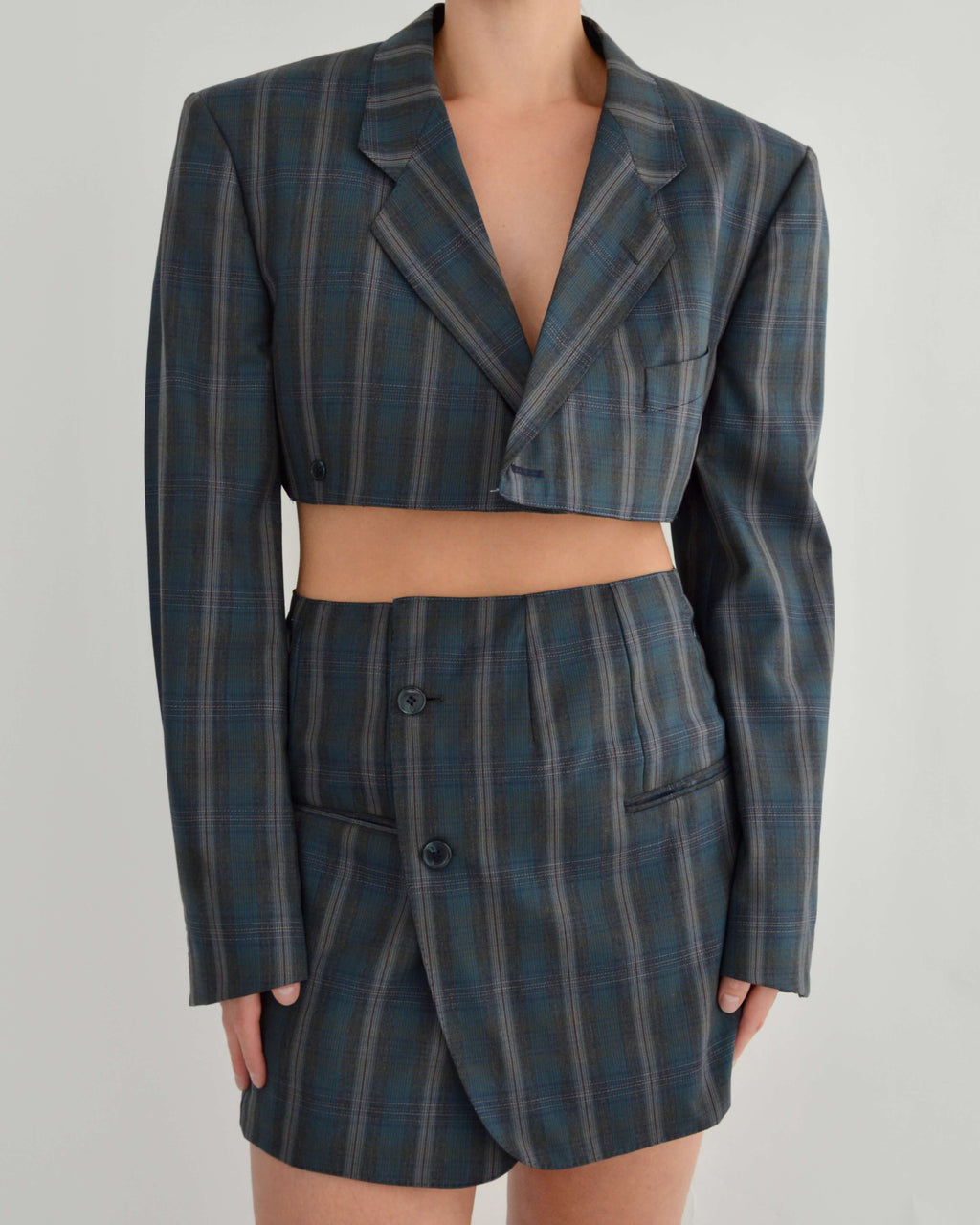 Blaset - Plaided Blue (L)