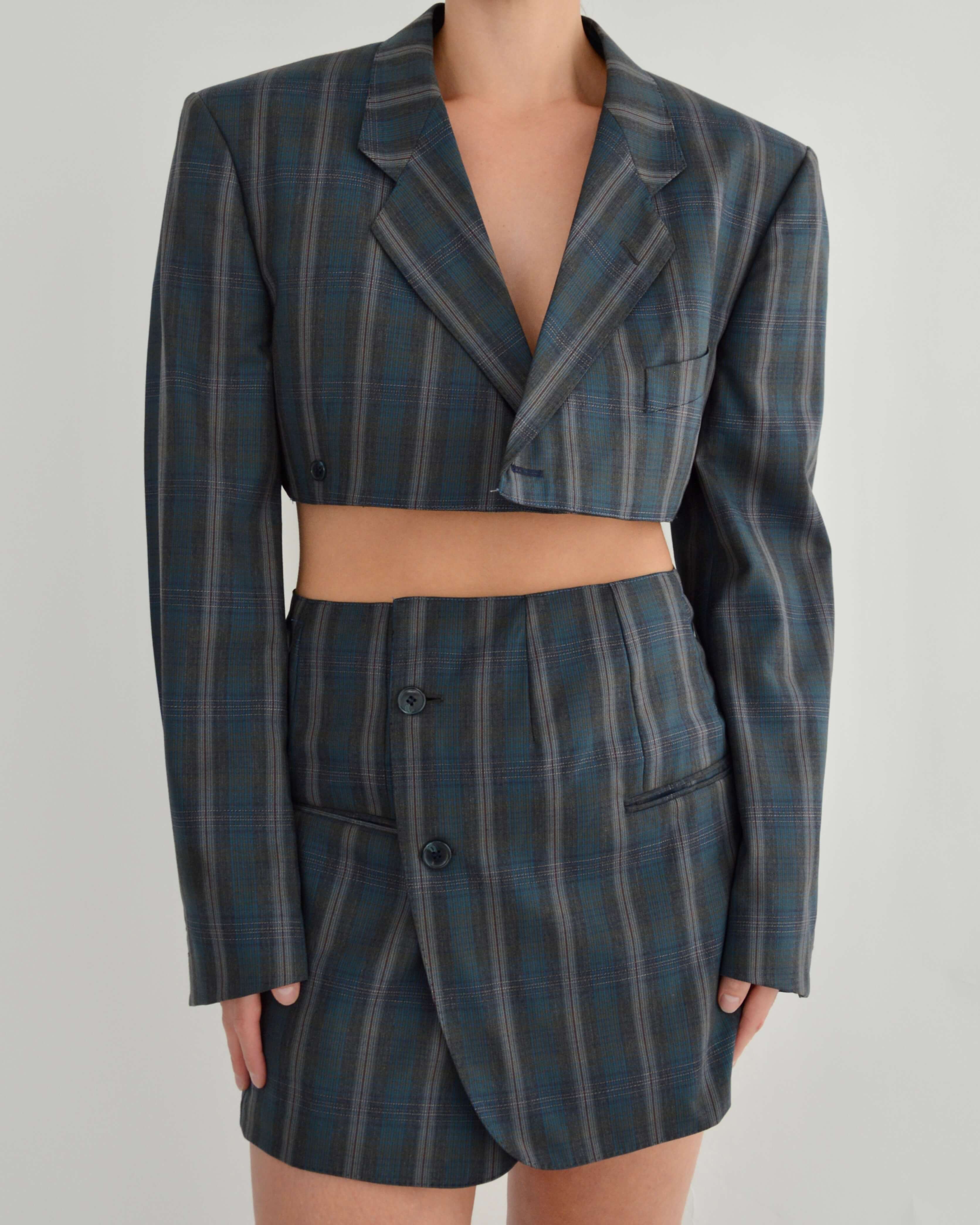 Blaset - Plaided Blue (L)