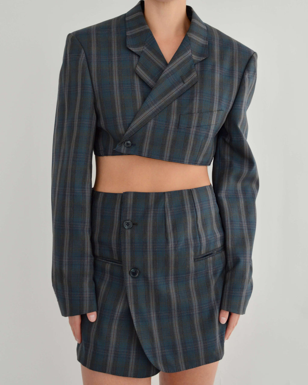 Blaset - Plaided Blue (L)