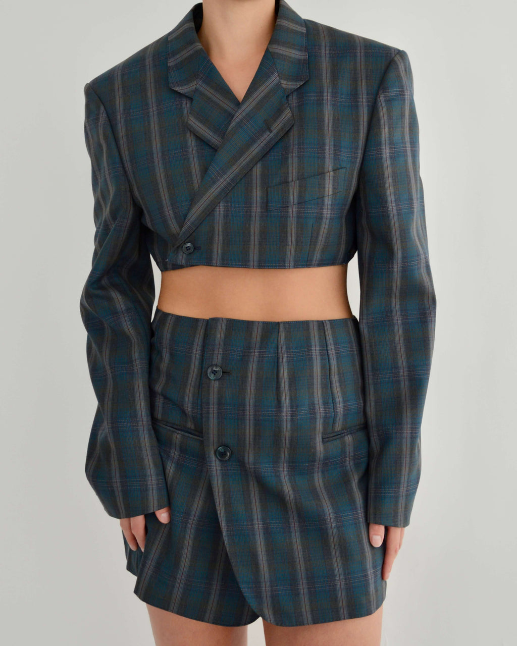 Blaset - Plaided Blue (L)