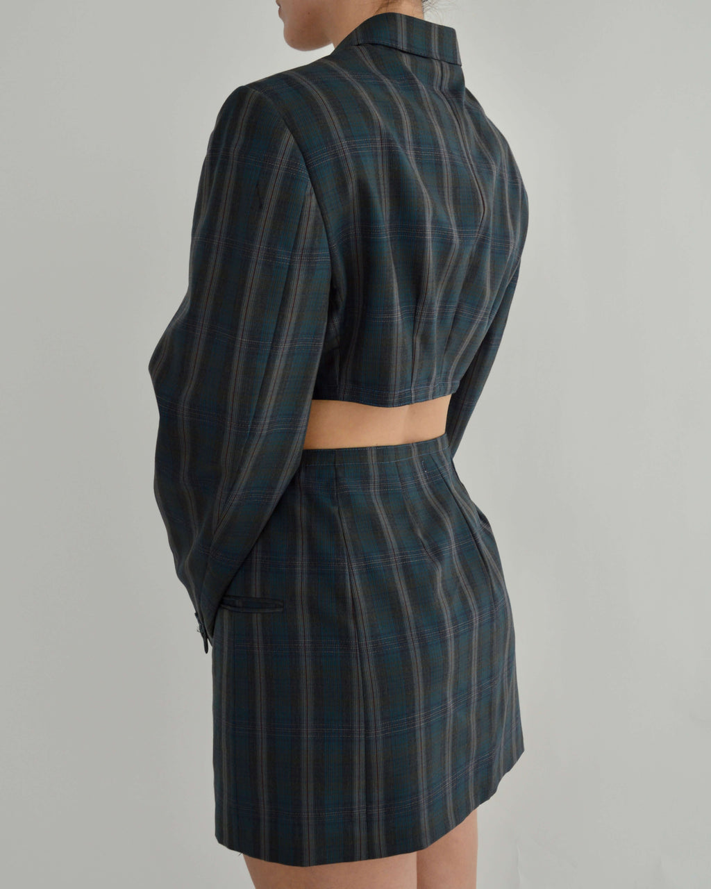 Blaset - Plaided Blue (L)