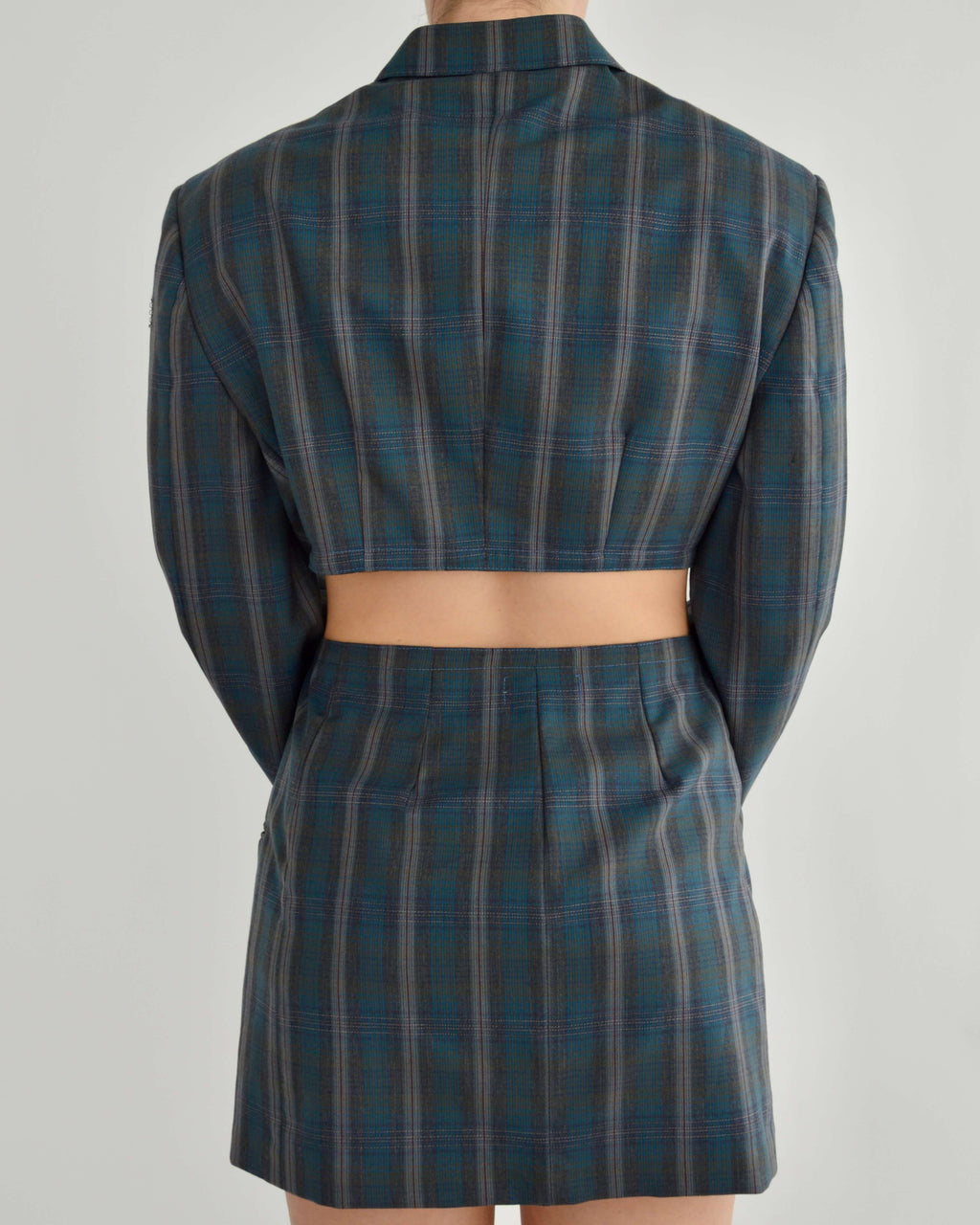 Blaset - Plaided Blue (L)