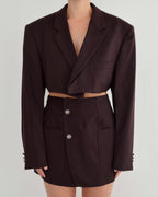 Blaset - Oxford color vino tinto (XL)