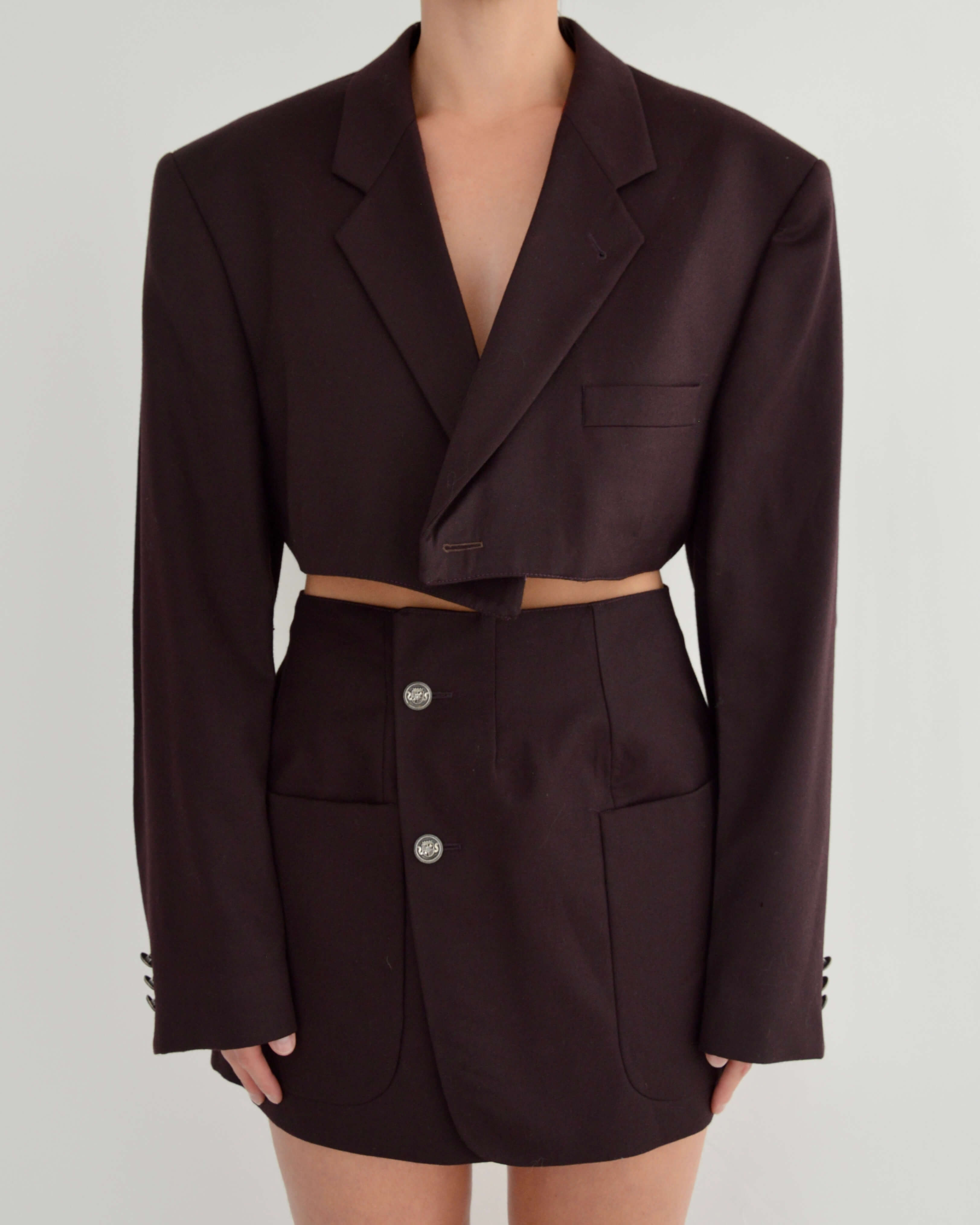 Blaset - Oxford vin rouge (XL)