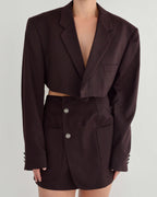Blaset - Oxford color vino tinto (XL)