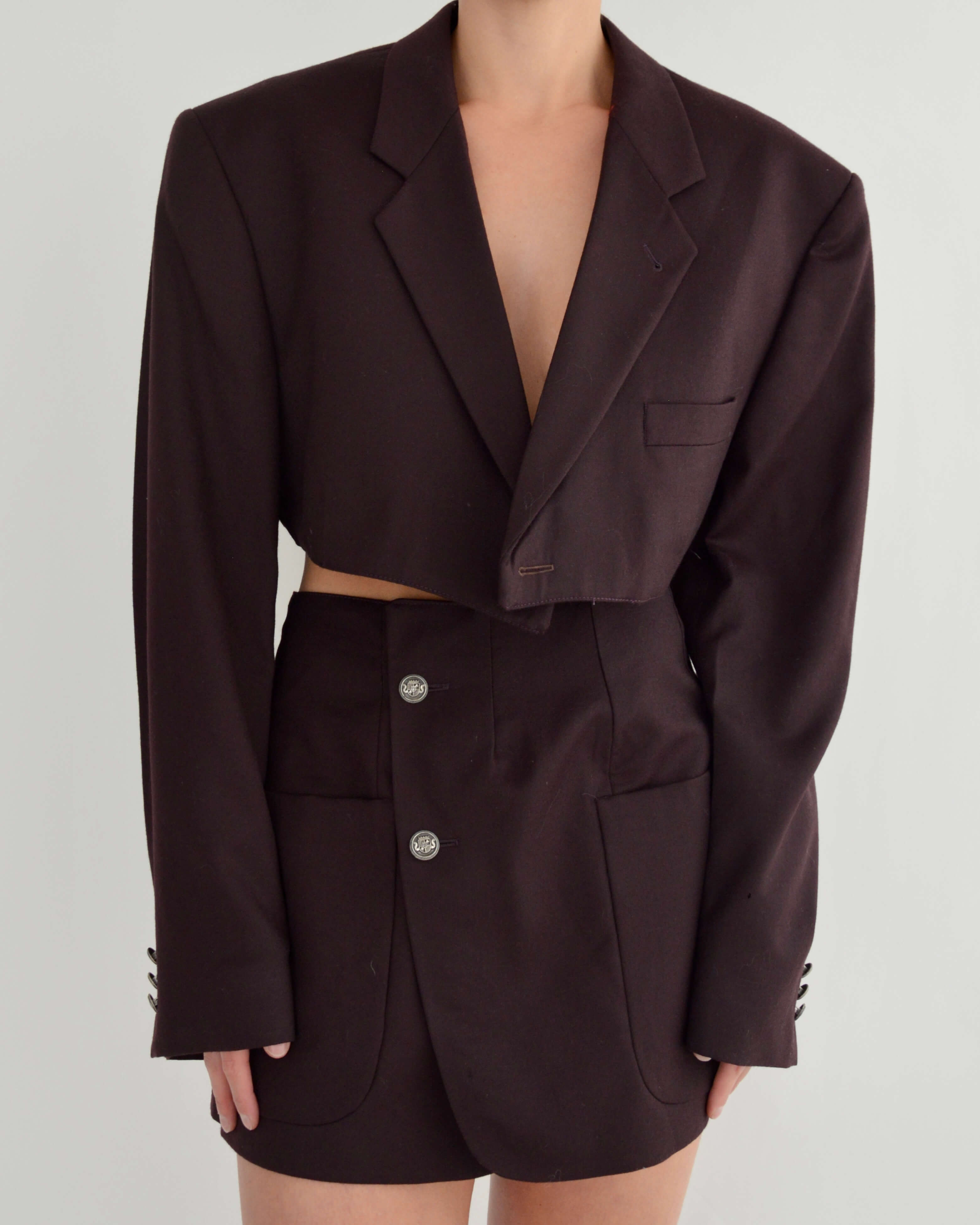 Blaset - Oxford vin rouge (XL)