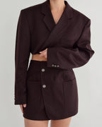 Blaset - Oxford color vino tinto (XL)
