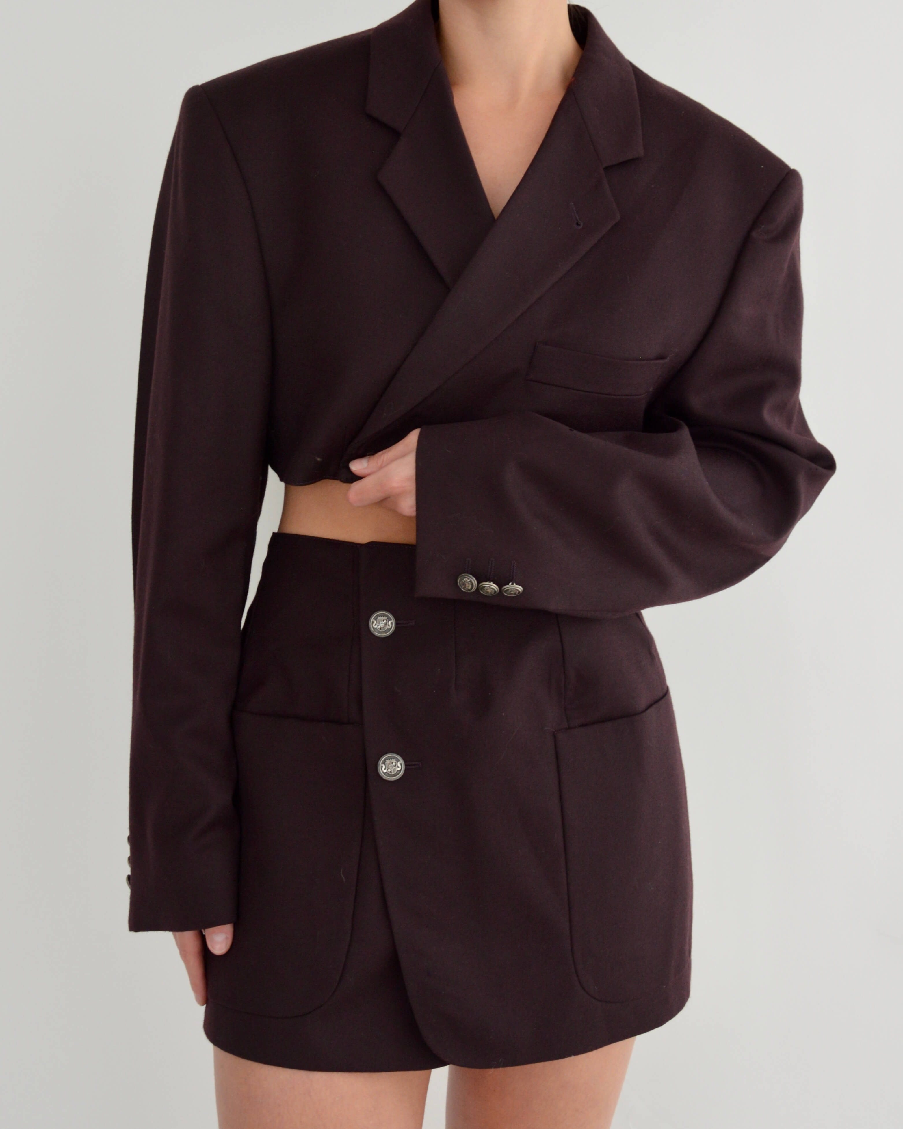 Blaset - Oxford vin rouge (XL)