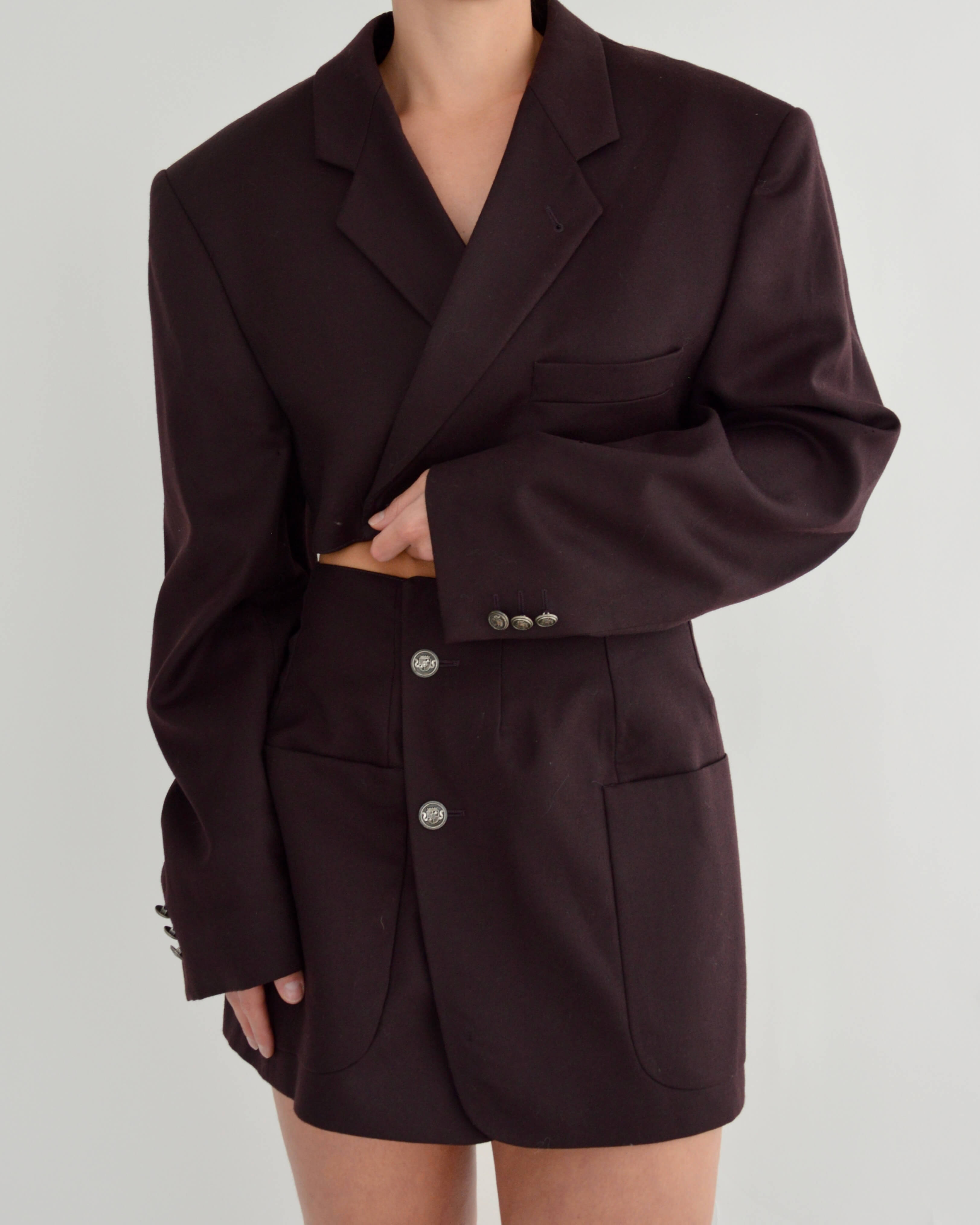 Blaset - Oxford vin rouge (XL)