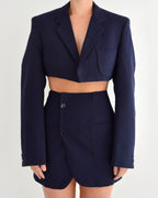 Blaset - Navy Oxford (XS/S)