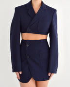Blaset - Navy Oxford (XS/S)