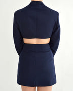 Blaset - Navy Oxford (XS/S)
