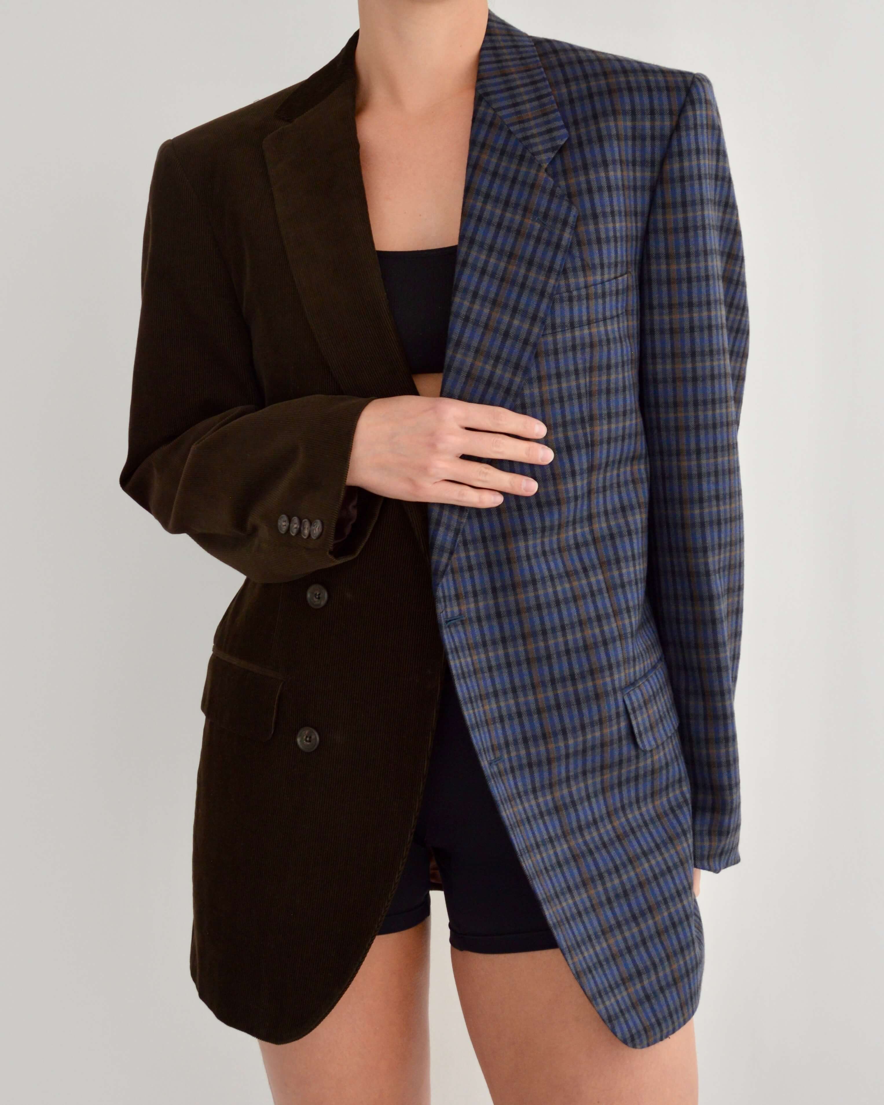 DUO Blazer - Chocolate Corduroy (M)