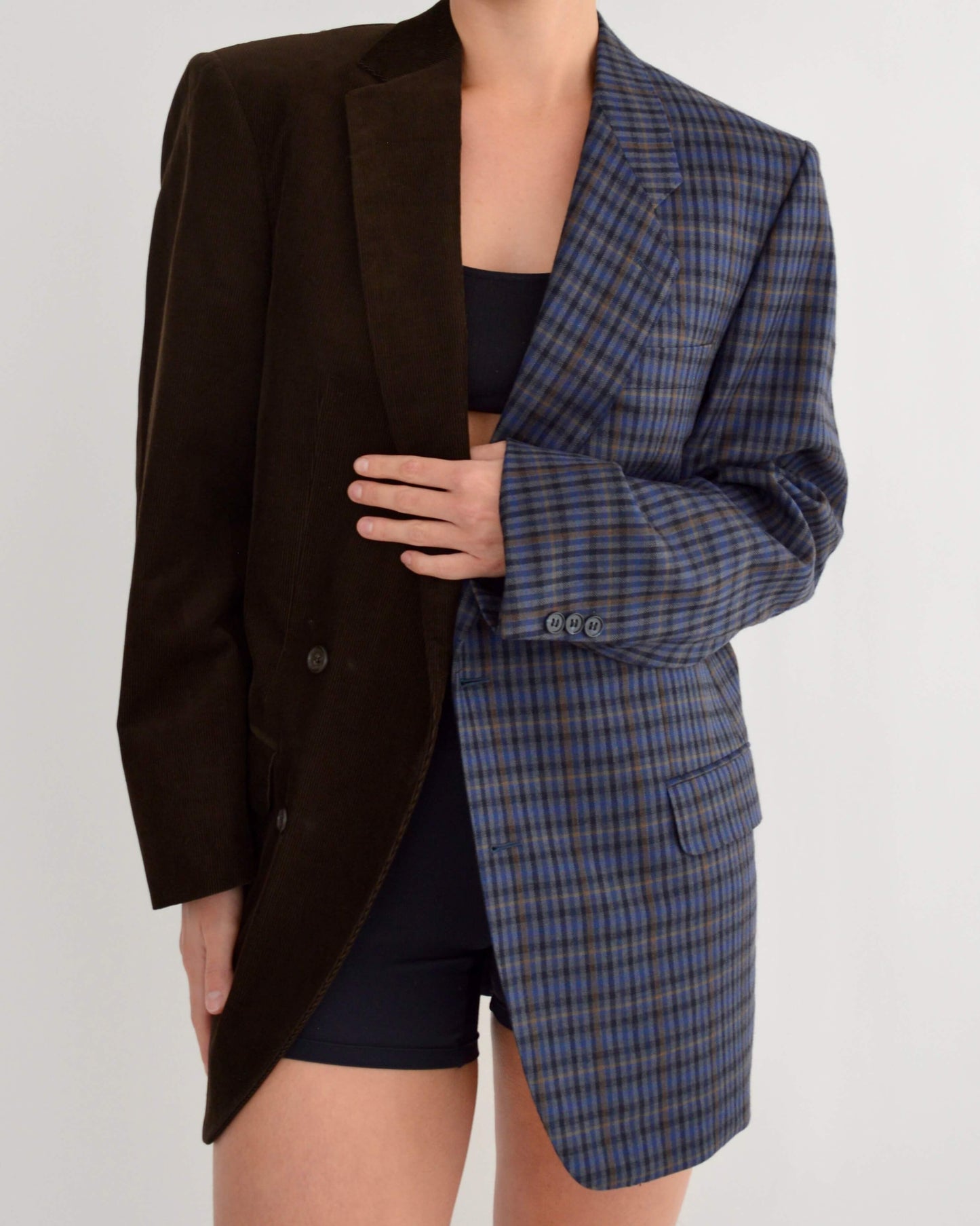 DUO Blazer - Corduroy and Plaided (S/L)