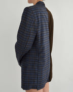 Blazer DUO - Velours côtelé chocolat (M)