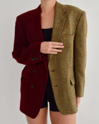 Blazer DUO - Cachemire Bordeaux (S/L)