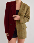 Blazer DUO - Cachemire Bordeaux (S/L)