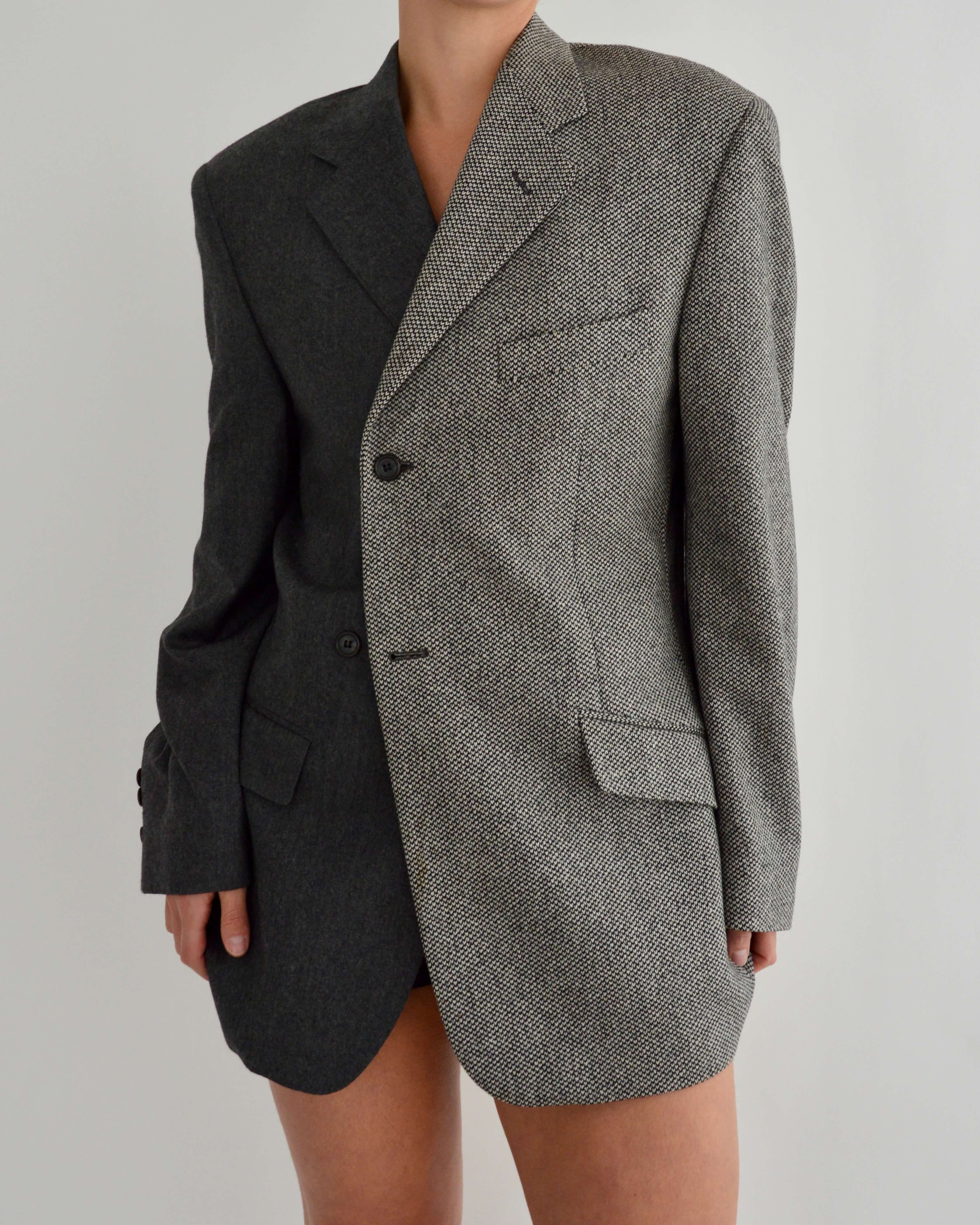 DUO Blazer - B&W Textured (M/XL)