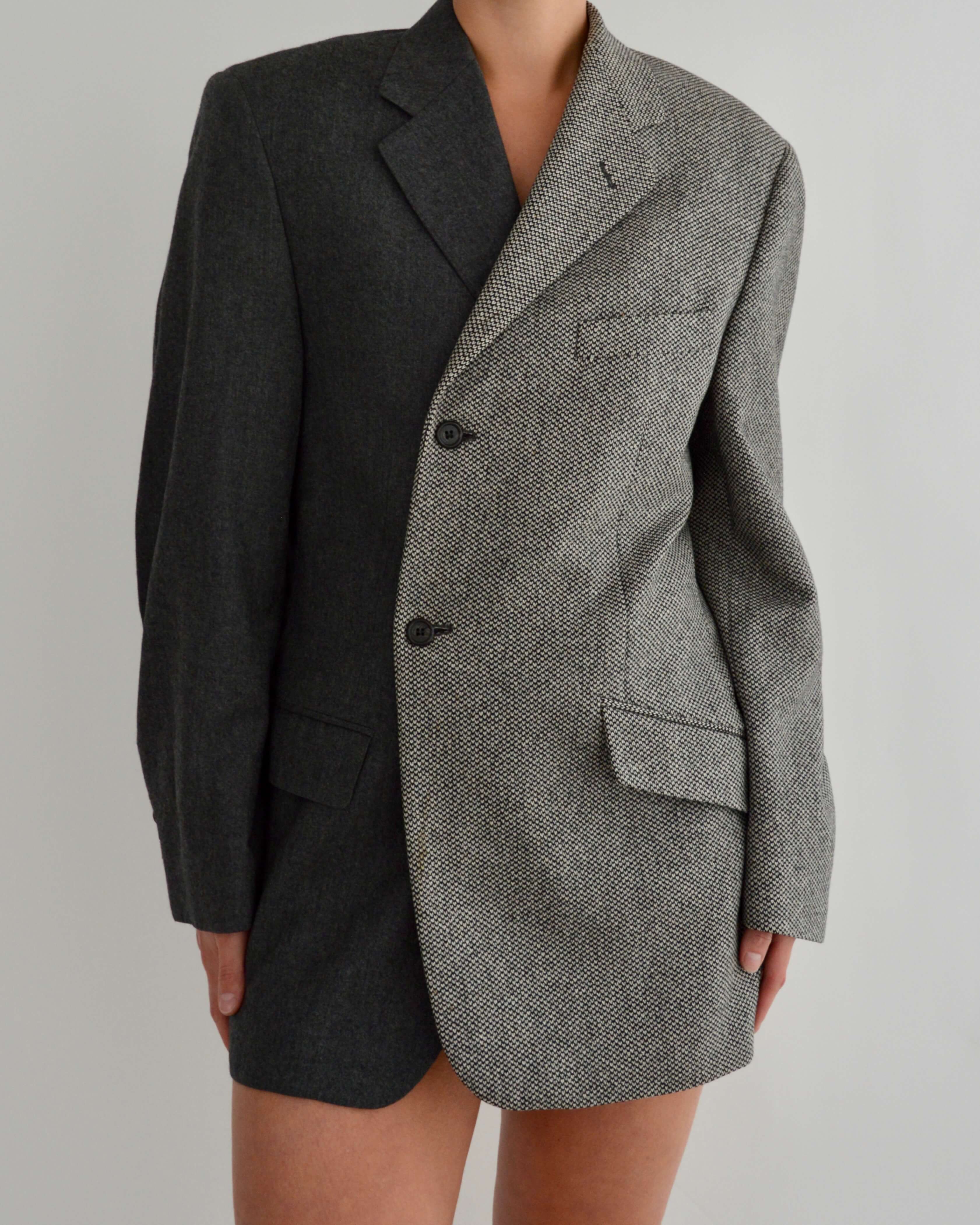 DUO Blazer - B&W Textured (M/XL)