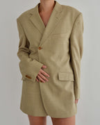 Mini Blazer Dress - Golden (M/L)