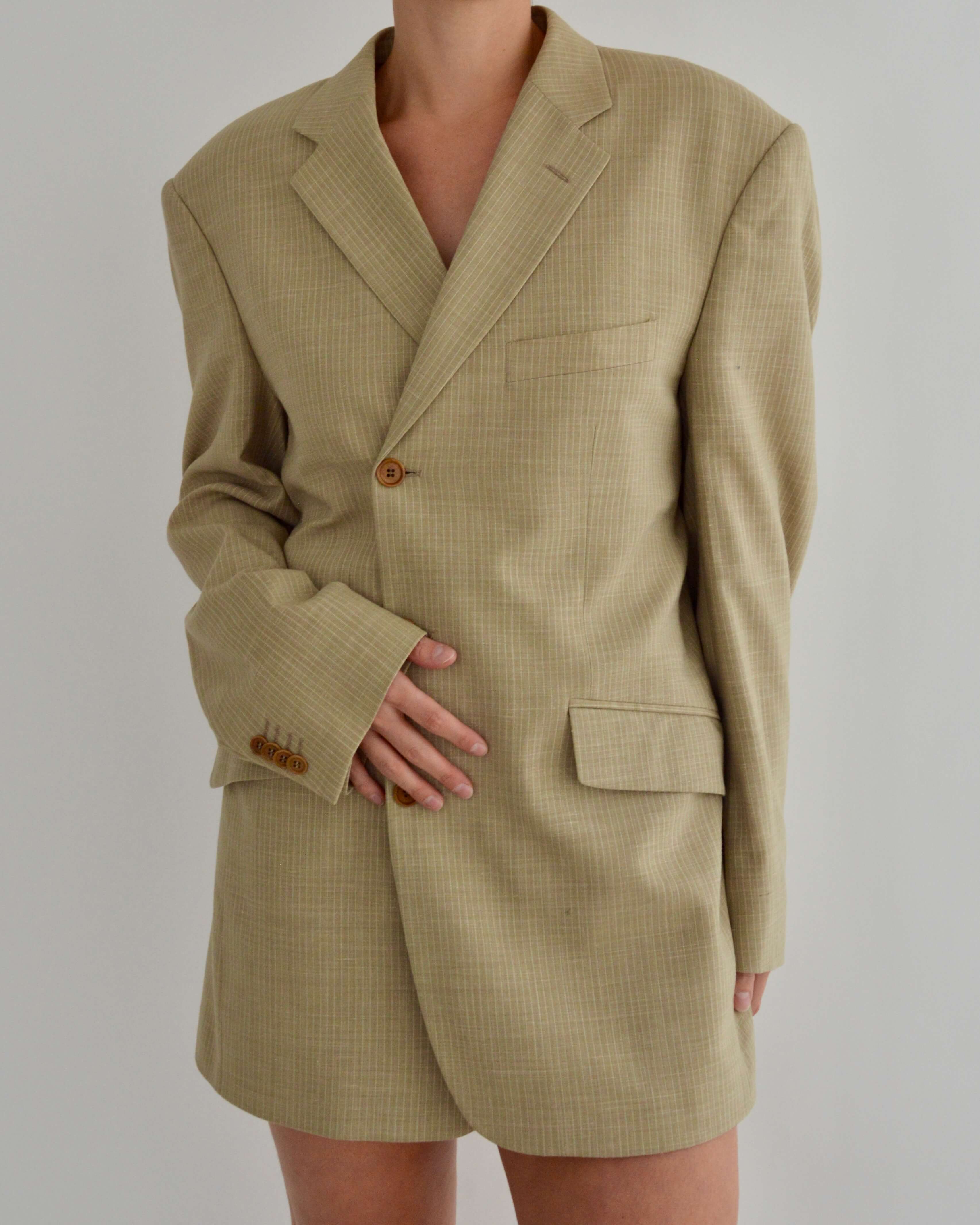 Mini Blazer Dress - Golden (M/L)