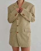 Mini Blazer Dress - Golden (M/L)