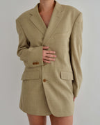 Mini Blazer Dress - Golden (M/L)