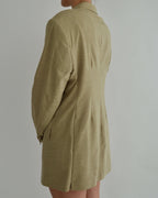Mini Blazer Dress - Golden (M/L)