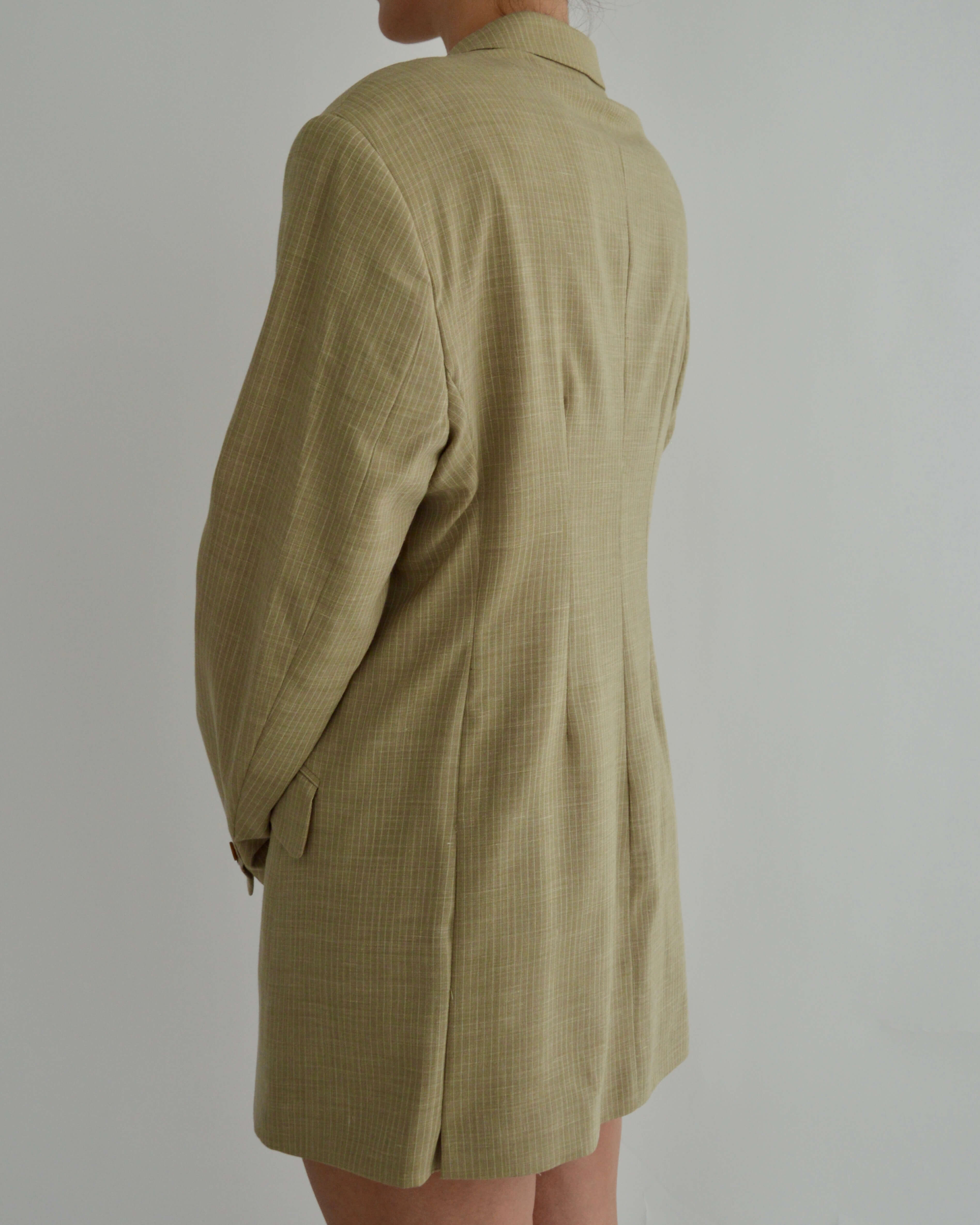 Mini Blazer Dress - Golden (M/L)