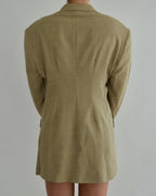 Mini Blazer Dress - Golden (M/L)