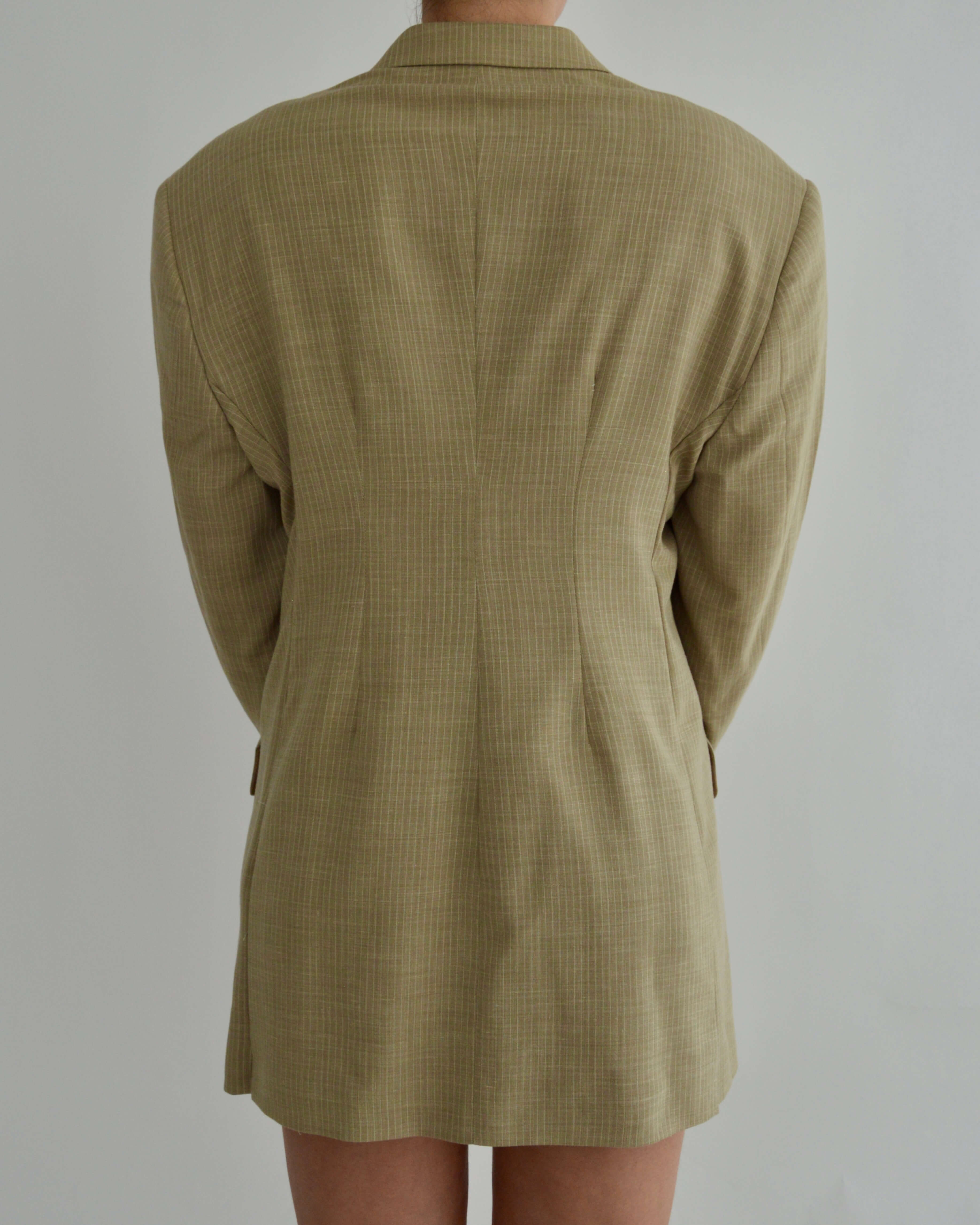 Mini Blazer Dress - Golden (M/L)