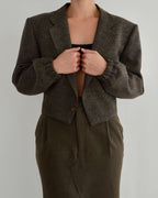 Bomber - Textured Brown (S/L)