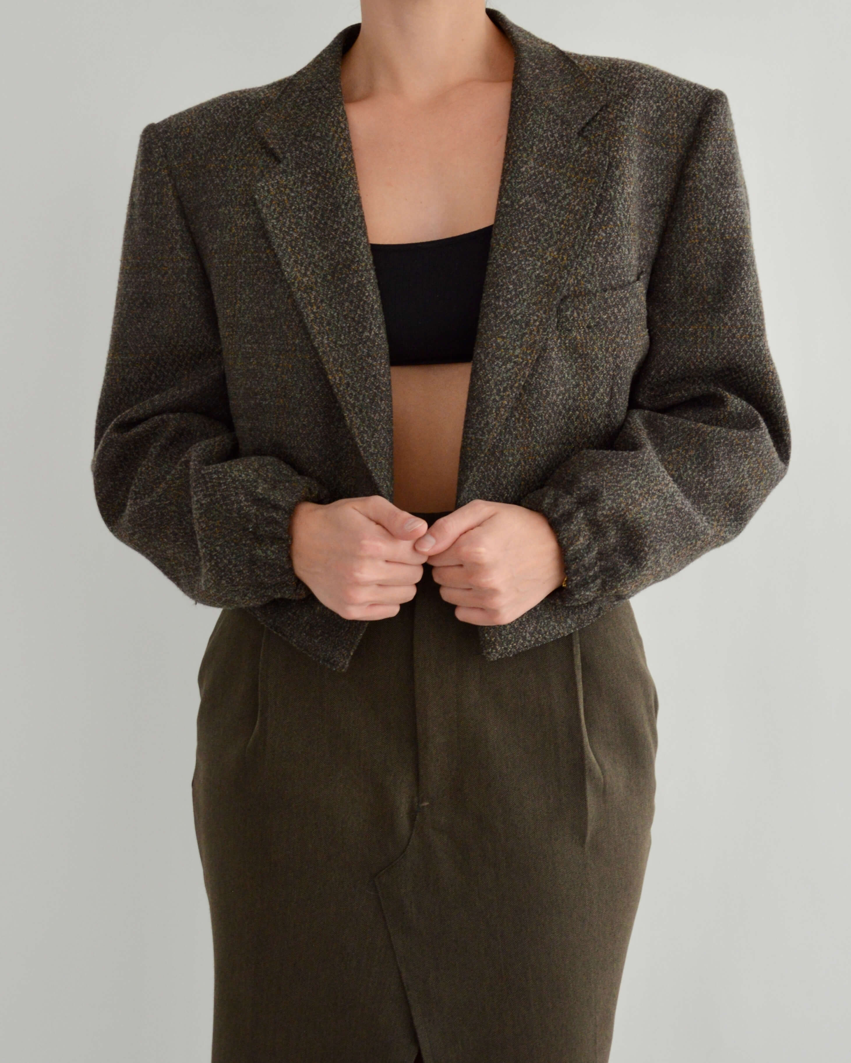 Bomber - Textured Brown (S/L)