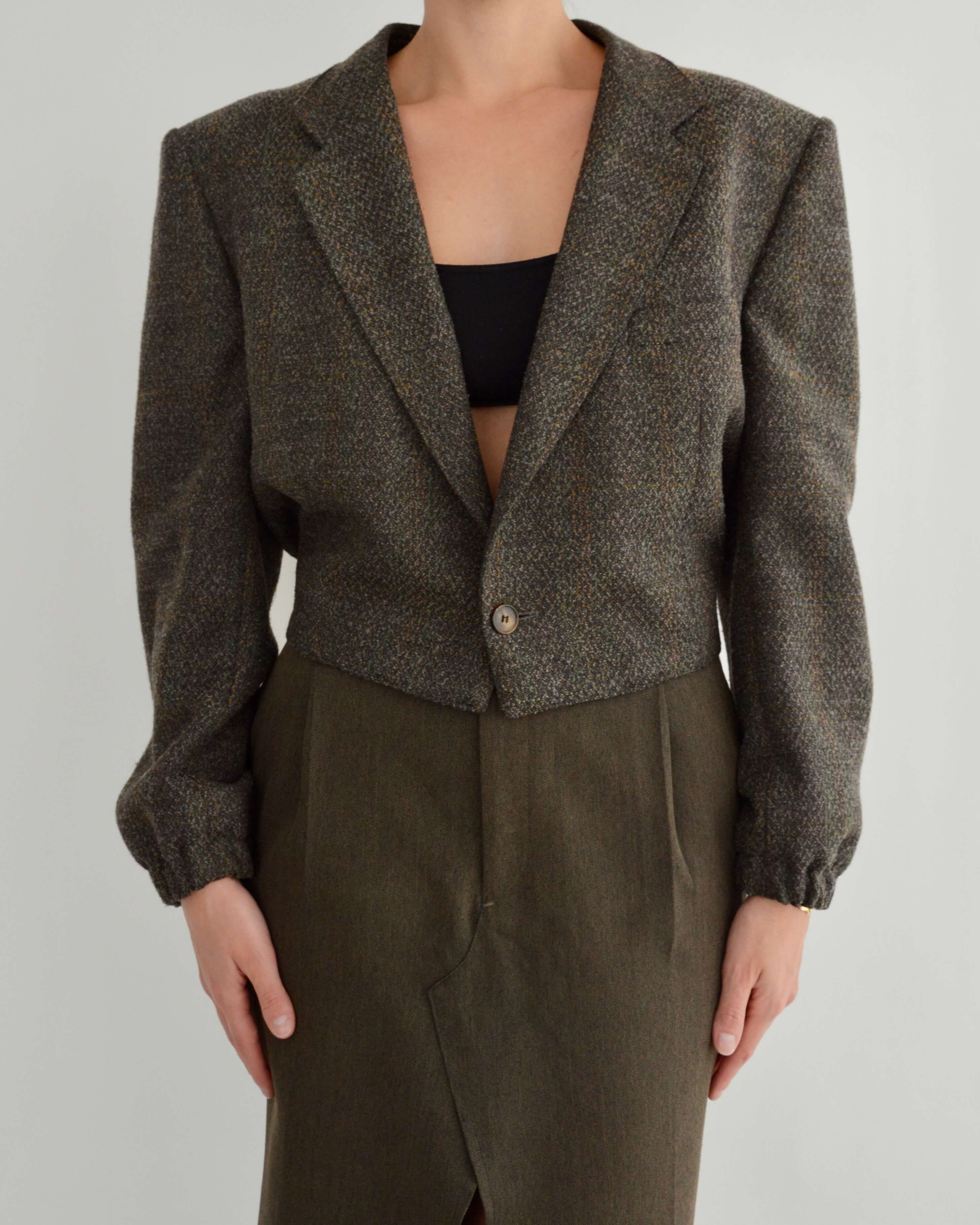 Bomber - Textured Brown (S/L)