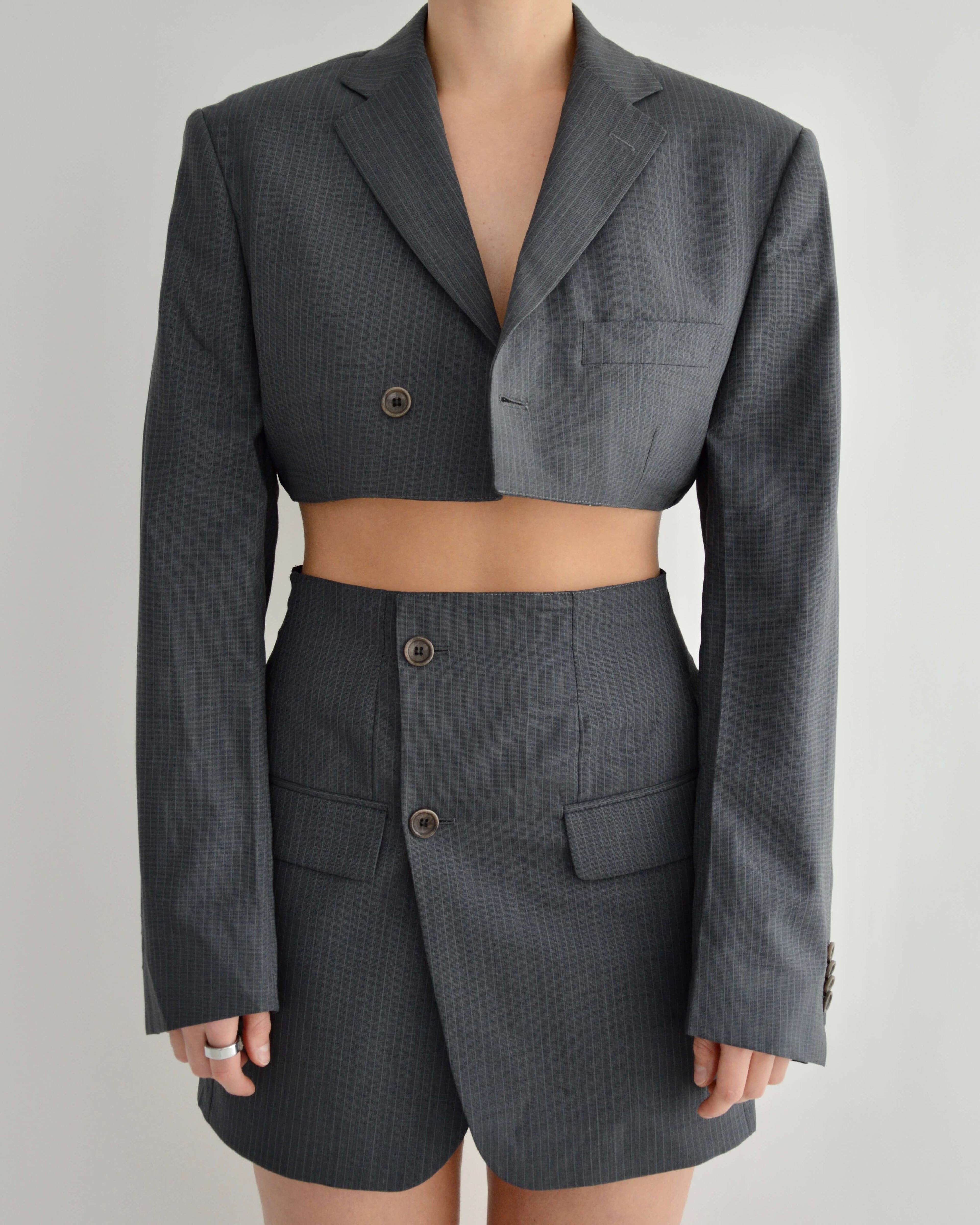 Blaset - Lignes blanches marine (S)