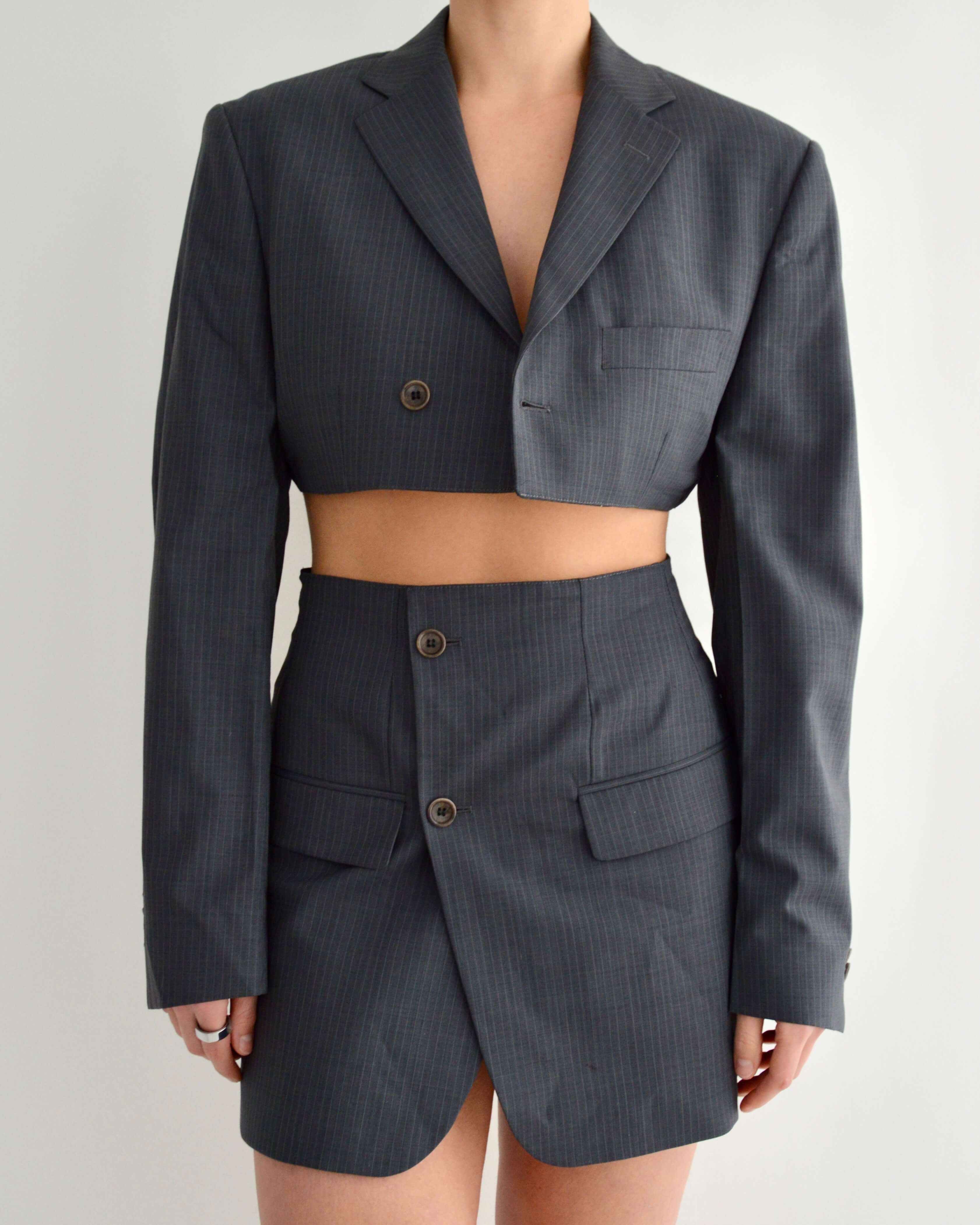 Blaset - Lignes blanches marine (S)