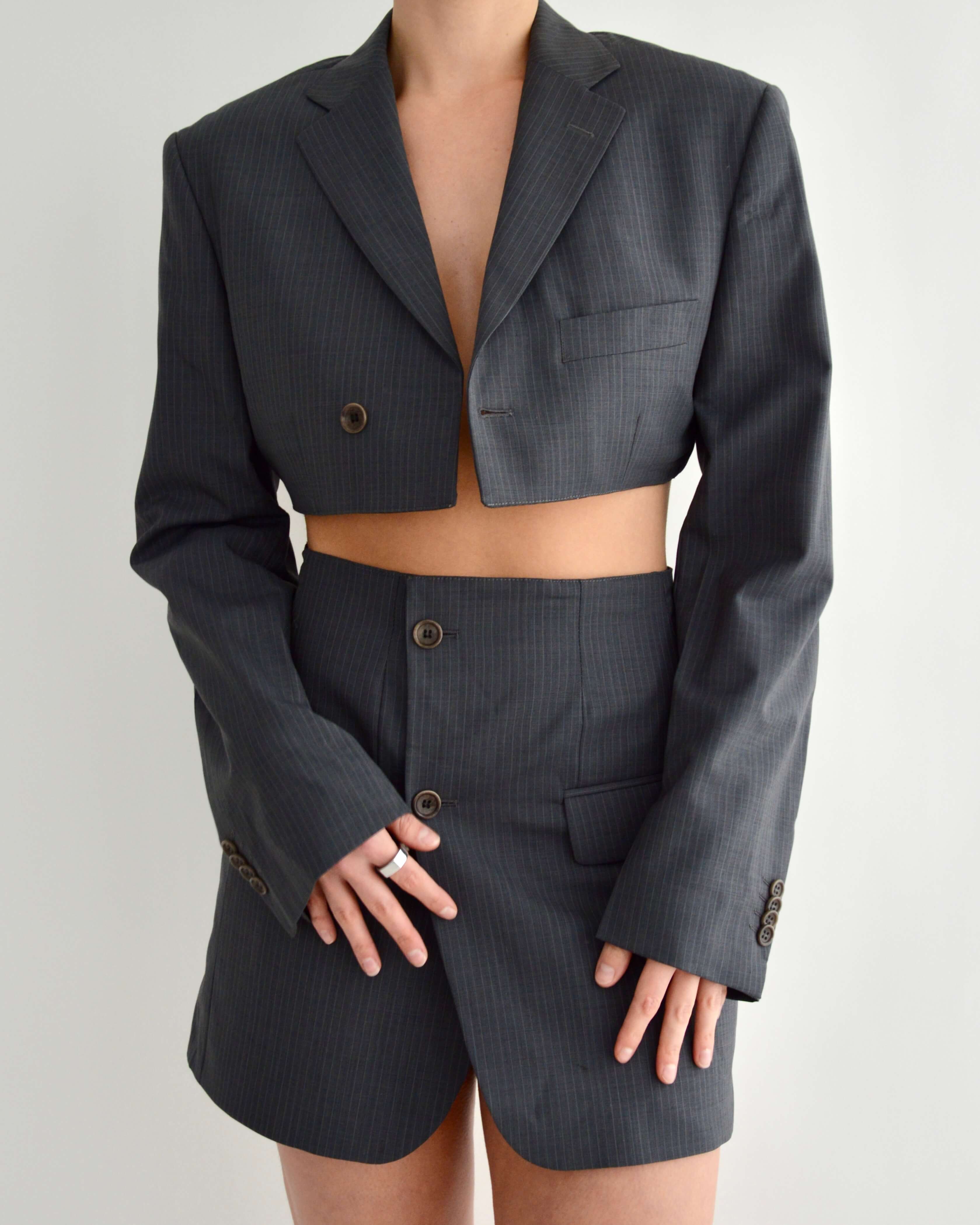 Blaset - Lignes blanches marine (S)