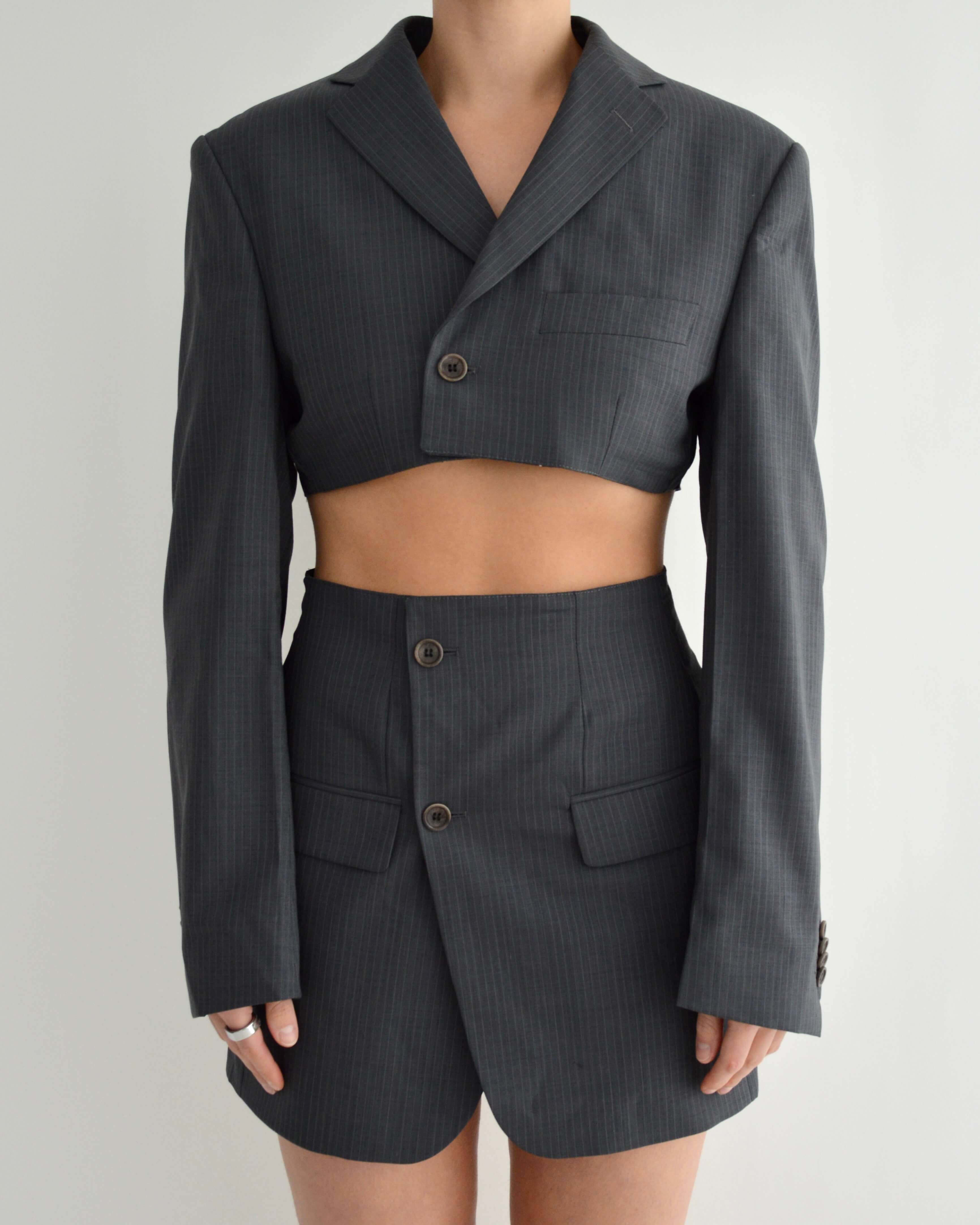 Blaset - Lignes blanches marine (S)