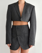 Blaset - Hugo Boss Grey Textured (S/M)