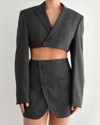 Blaset - Hugo Boss Grey Textured (S/M)