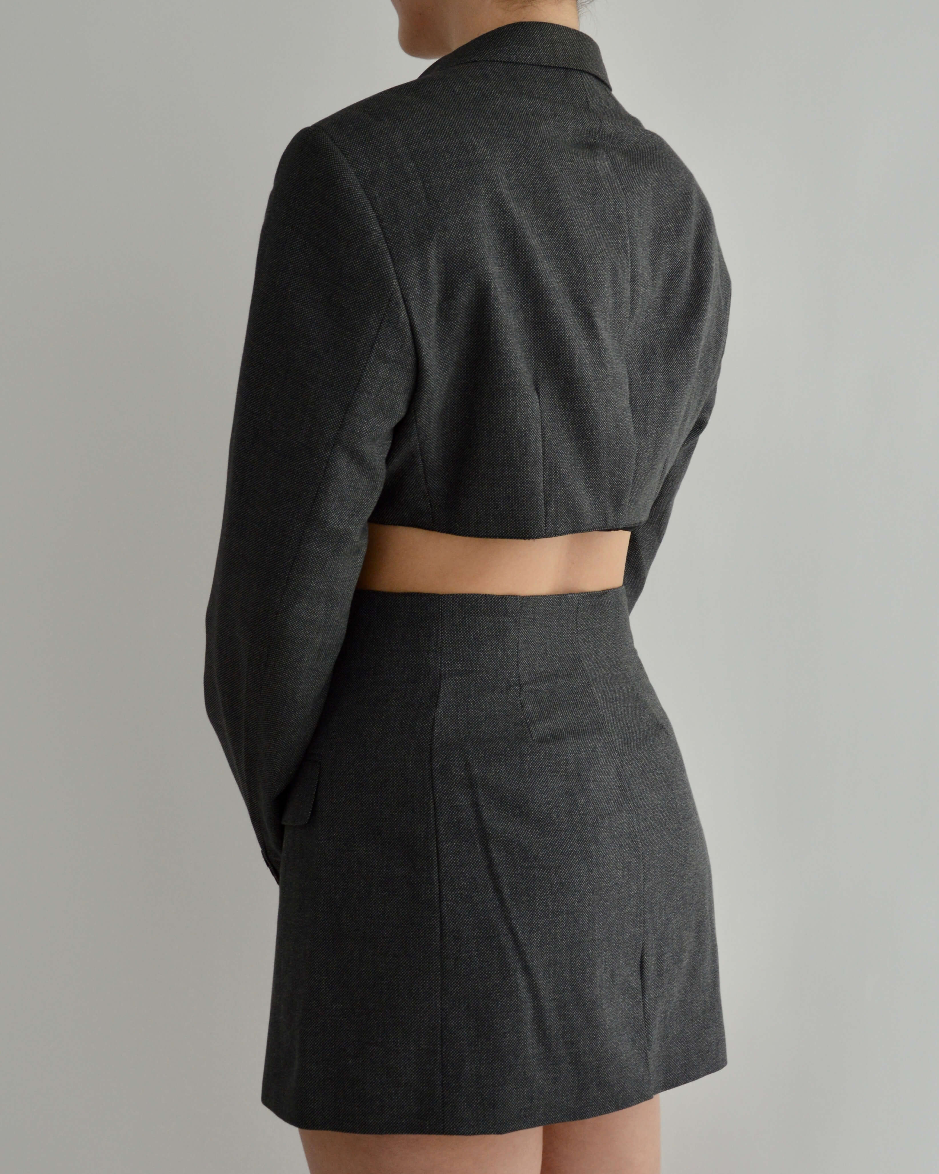 Blaset - Hugo Boss Grey Textured (S/M)