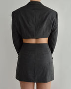 Blaset - Hugo Boss Grey Textured (S/M)