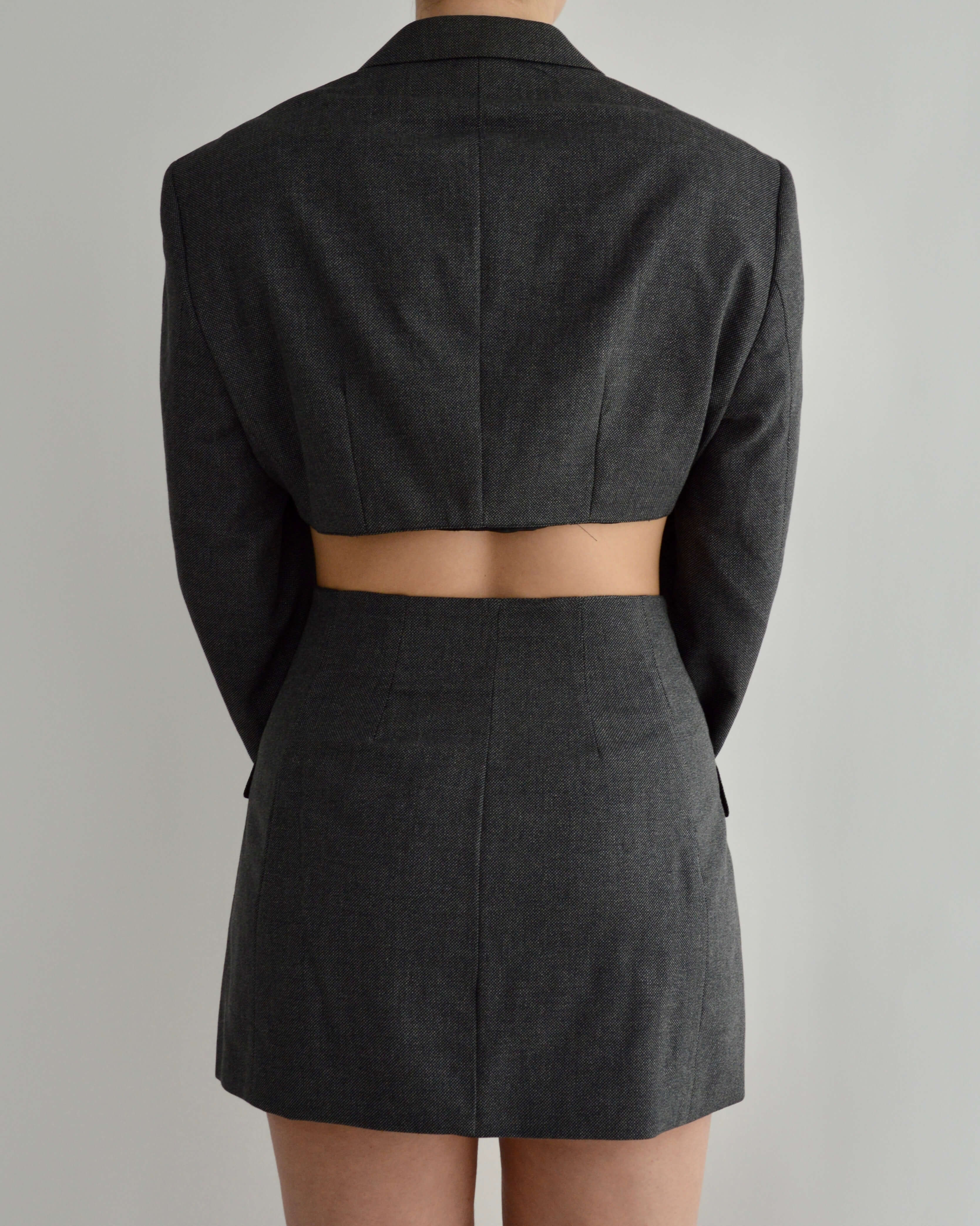 Blaset - Hugo Boss Grey Textured (S/M)