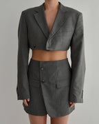 Blaset - Líneas blancas grises (M/L)