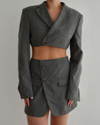 Blaset - Líneas blancas grises (M/L)