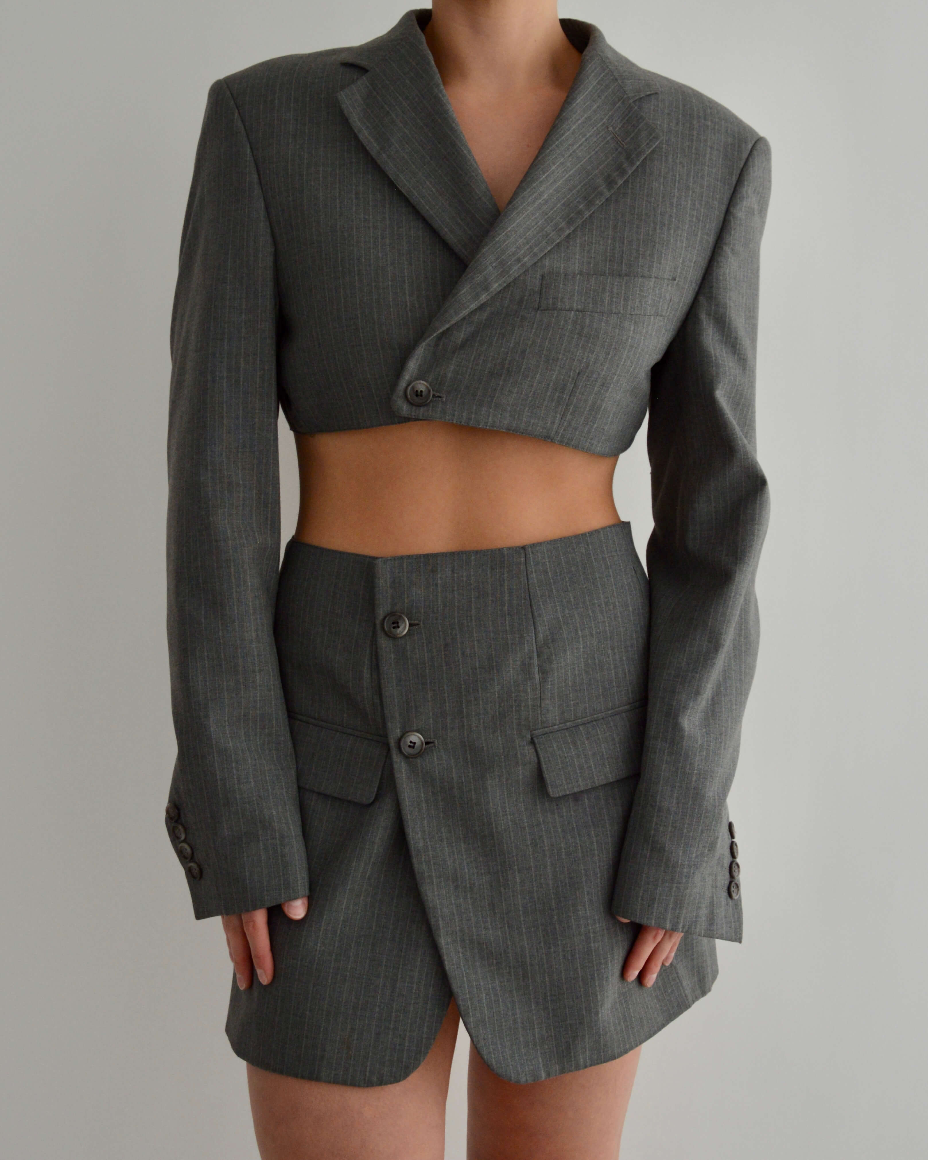 Blaset - White Lines Grey (M/L)