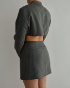 Blaset - Líneas blancas grises (M/L)